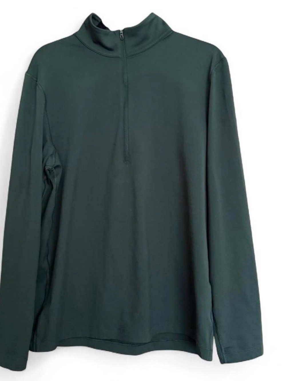 Lululemon green Soft Jersey Half Zip
